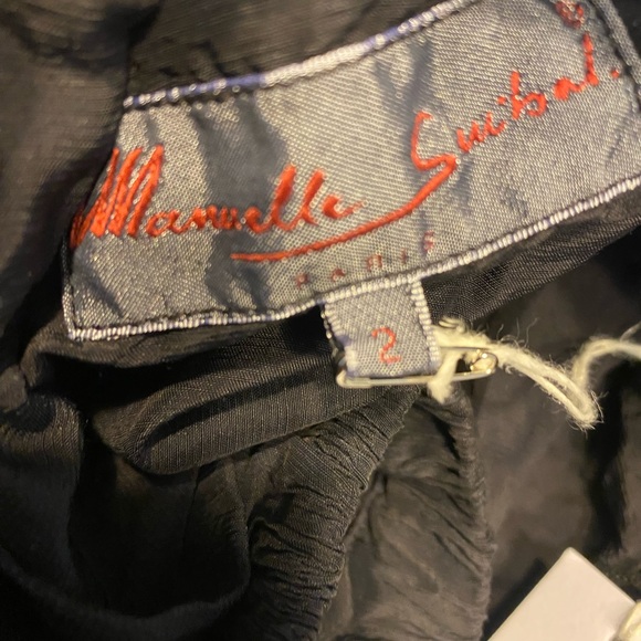 Manuelle Guibal Jupe Sherry viscose linen skirt Black size 2 - Picture 7 of 7